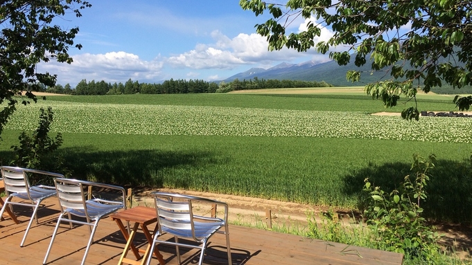 ★1泊朝食付★これぞ北海道！雄大な十勝岳連峰と畑の緑が美しい春から秋のプラン♪